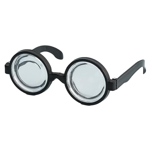 Lily Brown Lustige Halloween Brille Runder Rahmen Kunststoffbrille Halloween Party Kostüme Zubehör Brille Für Studenten von Lily Brown
