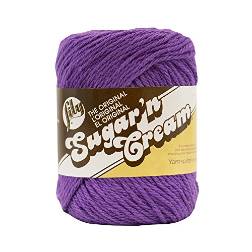 LILY Sugar 'n Cream Garn, Himbeerrot, 60 ml von Lily