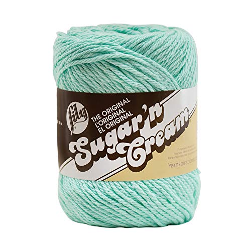 Lily Sugar N Cream Super Size Garn, Strandglas von Lily