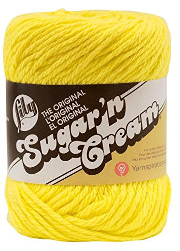 Lily Sugar 'n Cream Garn, Sunshine, 60 ml von Lily