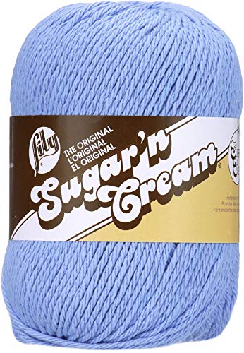 Lily Sugar 'n Cream Super Size Garn Big Ball Cornflower von Spinrite