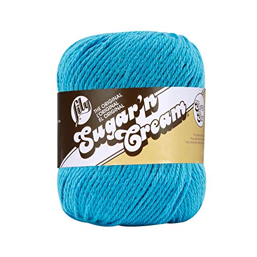 Lily Sugar 'n Cream Super Size Garn Big Ball Hot Blue von Lily