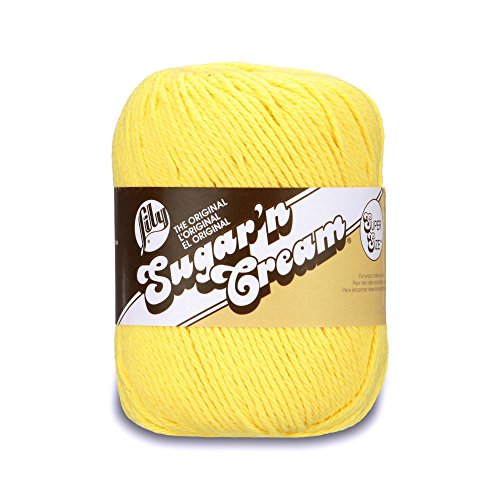 Lily Sugar 'n Cream Super Size Garn Big Ball Sunshine von Lily