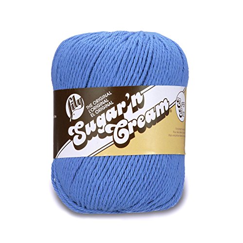 Lily The original Yarn Garn, Baumwolle, Blueberry, 1 Pack, 113 von Lily