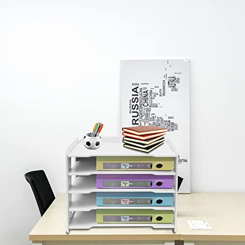 Schreibtisch-Organizer, Briefablage A4, briefablage a4 briefablage ablagefächer stapelbar briefablage stapelbar ablage a4 ablagefach a4, für einen Büroschreibtisch, Schreibtisch von Lilyeriy