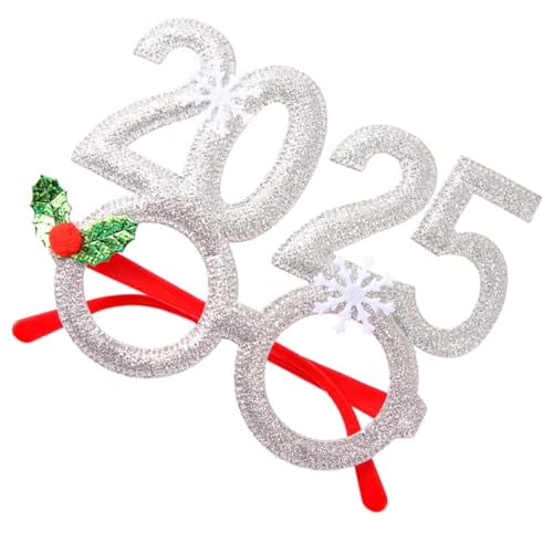 2025 Weihnachtsbrillenrahmen, Weihnachtsbrille 2025, Neujahrsparty-Brille für Kinder, Erwachsene, Weihnachtsfeier von Limtula