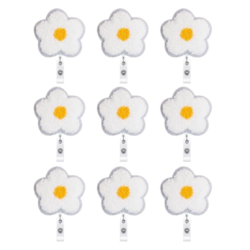 Blumen-Stickerei-Aufnäher mit einfachen Zugverschlüssen für Abzeichen und Zubehör, multifunktionale Stickabzeichen-Halter Blumen-Stickerei-Aufnäher mit einfachen Zugverschlüssen für Abzeichen und Zubehör, multifunktionale Stickabzeichen-Halter von Limtula