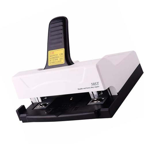 Doppelkopf Heftstaplerpapier Heftdelkler Desktop Stapler Office Hefter 50 Blätter Mühelosen Hefter Einfach Zu von Limtula