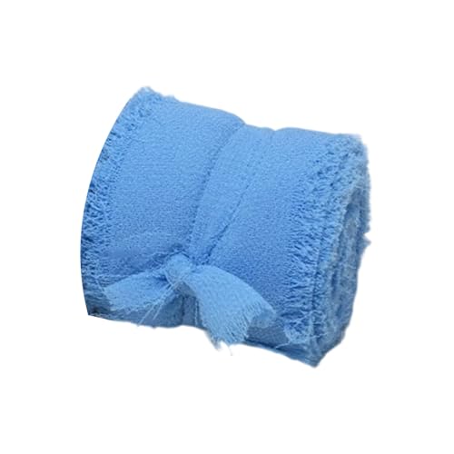 Elegant Zerrissene Chiffons Band Für Hochzeitsdekoration Handgefertigte Handwerkspartys 5 Meter Länge Ribbon Zerrissene Kanten Elegant Zerrissene Chiffons Band Für Hochzeitsdekoration Handgefertigte Handwerkspartys 5 Meter Länge Ribbon Zerrissene Kanten von Limtula