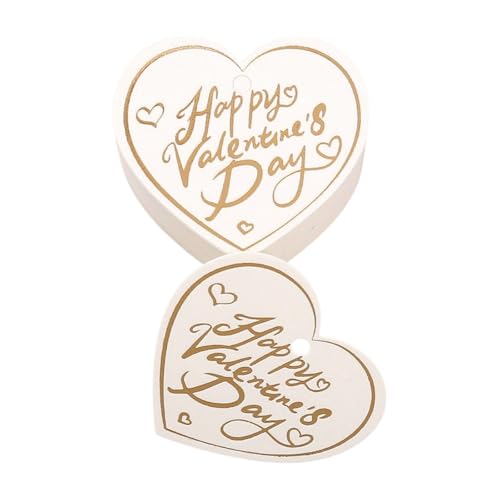 Elegante Herz-/runde Etiketten für Valentinstagsgeschenke und Überraschungen, dekorative Paar-Verzierungen, 100 Stück Elegante Herz-/runde Etiketten für Valentinstagsgeschenke und Überraschungen, dekorative Paar-Verzierungen, 100 Stück von Limtula