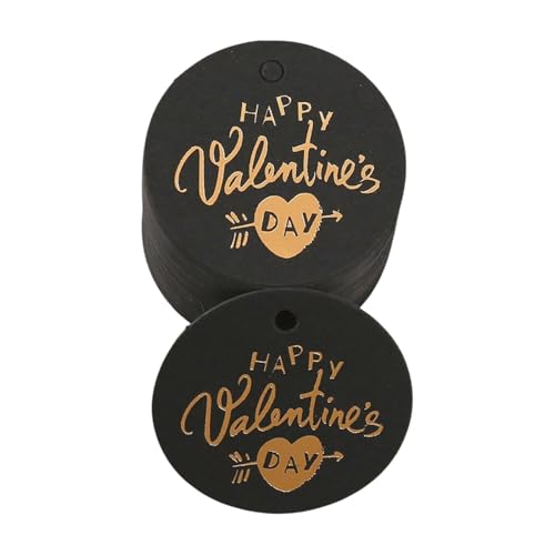 Elegante Herz-/runde Etiketten für Valentinstagsgeschenke und Überraschungen, dekorative Paar-Verzierungen, 100 Stück Elegante Herz-/runde Etiketten für Valentinstagsgeschenke und Überraschungen, dekorative Paar-Verzierungen, 100 Stück von Limtula
