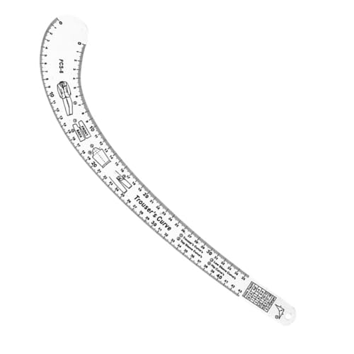 Französische gebogene Lineal-Vorlagen für professionelle Schneider und Anfänger, Modedesign, Kleidungsmuster, Schneiderei von Limtula