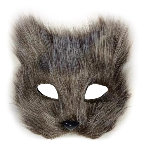 Katzengesicht für Kinder Erwachsene Maskeraden Cosplay Party Halloween Tiergesicht Katzen Cosplay Gesicht von Limtula