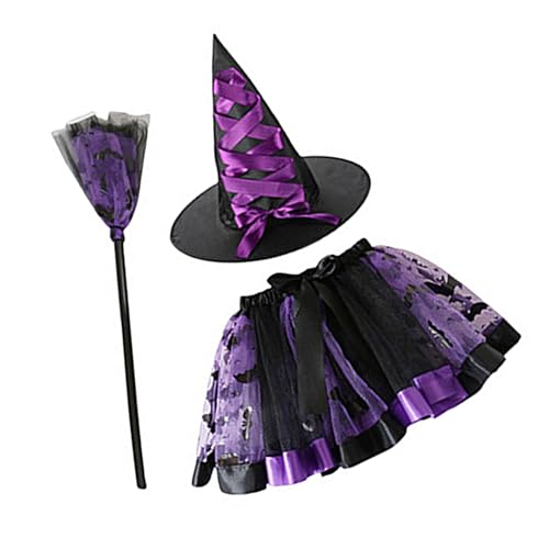 Limtula Halloween-Hexenkostüm-Set, realistisches Hexen-Outfit für Damen, realistisches Halloween-Hexenkleid für Damen von Limtula