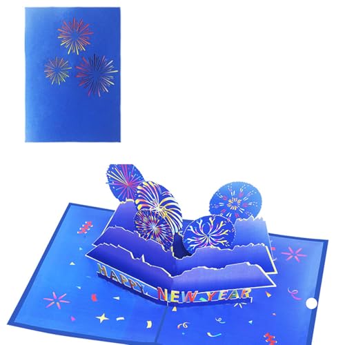 Limtula Kreative 3D Bunte Card Up Karte Für Neujahrsgrüße Und Urlaubskarte Gefaltet 5x7inch Limtula Kreative 3D Bunte Card Up Karte Für Neujahrsgrüße Und Urlaubskarte Gefaltet 5x7inch von Limtula