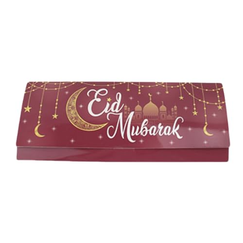 Ramadans Papier-Grußkarten, Umschlag, Eid Mubaraks, Geld und Geschenke, Kartenhalter, Festival-Einladungszubehör, 50 Stück von Limtula