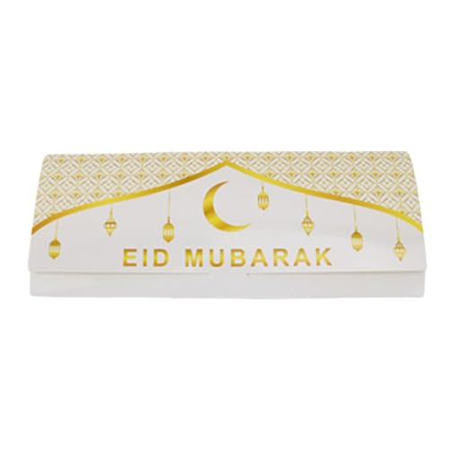 Ramadans Papier-Grußkarten, Umschlag, Eid Mubaraks, Geld und Geschenke, Kartenhalter, Festival-Einladungszubehör, 50 Stück von Limtula