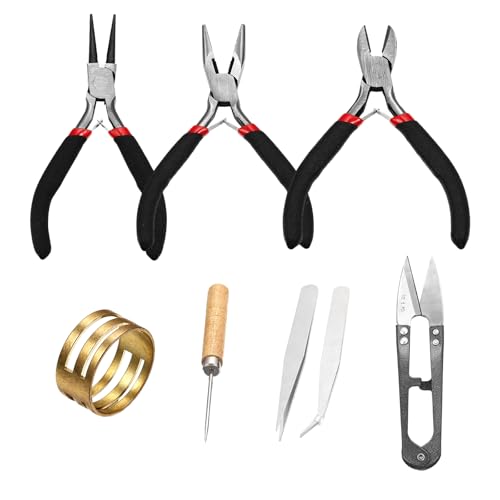 Schmuck Creation Toolkit Mit Zange Pinzette Schmuck Werkzeug Set Zum Entwerfen Und Zusammenbauen Schöner Accessoires von Limtula