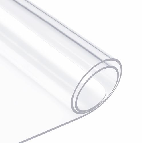 Lindahandel 2 mm Tischfolie transparent Tisch Schutzfolie transparent PVC Glasklar Folie Tisch Schutzfolie - 70x110 cm von Lindahandel