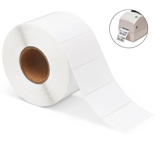 Thermo Etiketten Selbstklebend, Etikettendrucker selbstklebend Thermo Etiketten,Adressaufkleber Wasserdicht Etikettenband Papier für Schule, Zuhause, Büro, Kleine Unternehmen(30 * 60 mm) von Lindahandel