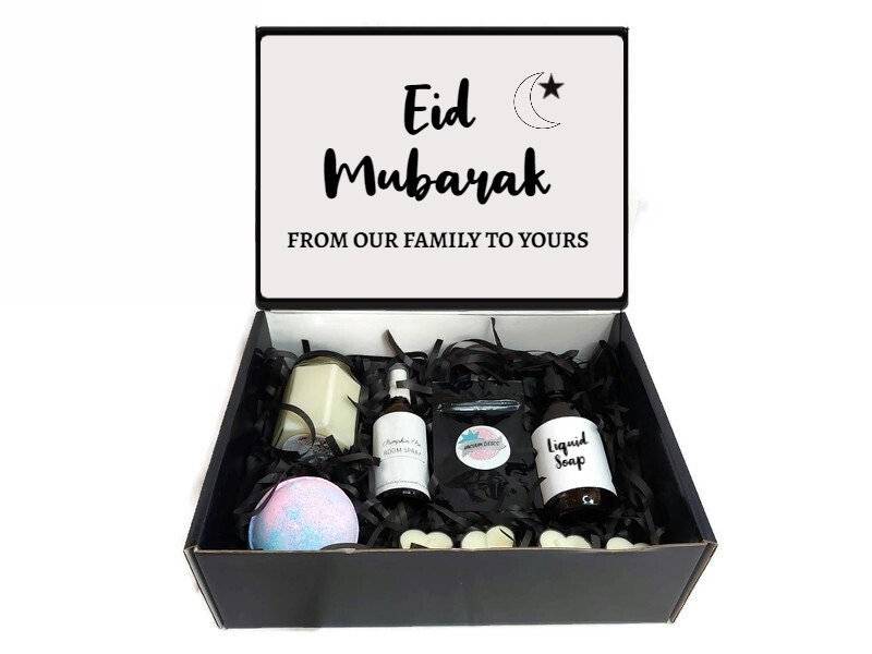 Personalisierte Eid Geschenkbox Hamper - Kerzen von LindsayLucasCandles