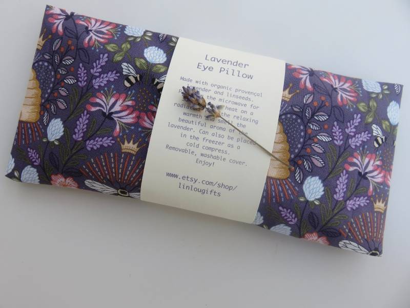 Augenkissen, Lavendel Augenmaske, Bienenkönigin Geschenk von LinlouGifts