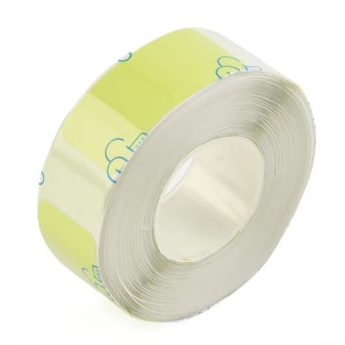 1 Rolle Thermo-Etikettenband, Drucker-Aufkleberpapier, 210 Etiketten (grün) von Lioaeust