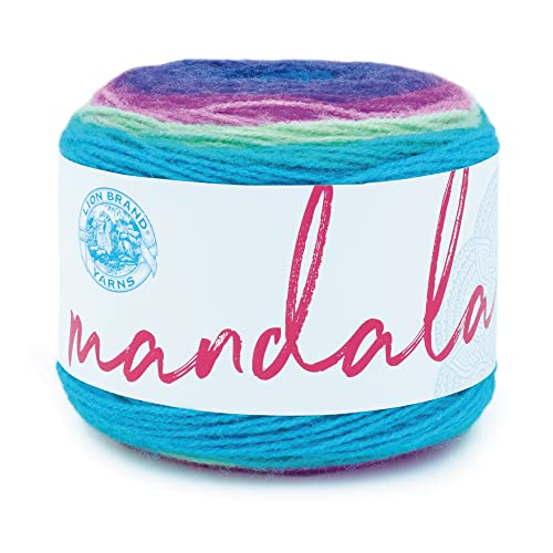 Lion Brand Yarn 525-220 Mandala-Garn, Troll, One Skein von Lion Brand Yarn