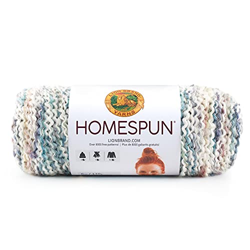 Lion Brand Yarn 790-315 Selbstgesponnenes Garn, Acryl Polyester-Mischung, Tudor, 1 Pack, 169 von Lion Brand Yarn