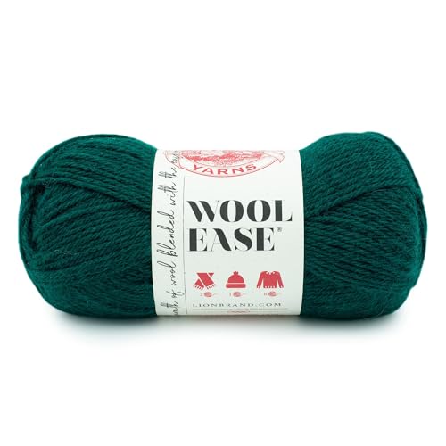 (1 Knäuel) Lion Brand Yarn 620-078A Wool-Ease Garn, Rainforest von Lion Brand Yarn