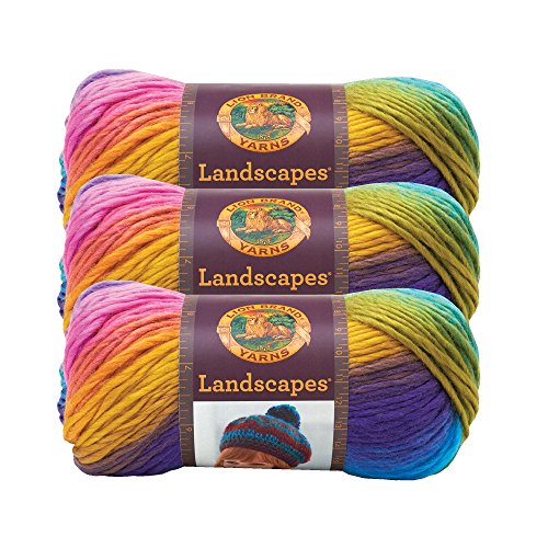 Großkauf: Lion Brand Landscapes Garn (3er-Pack) Boardwalk 545-201 von Lion Brand Yarn