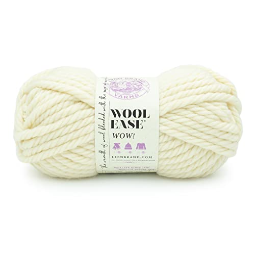 Lion Brand Garn, Acryl, Creme, One Size von Lion Brand Yarn