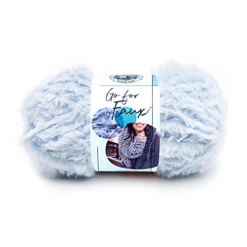 Lion Brand Yarn (1 Knäuel) Go for Faux Bulky Garn, Blue Bengal von Lion Brand Yarn