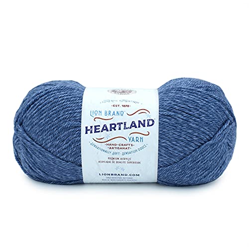 Lion Brand Yarn 136-108 Heartland Garn, acryl, Carlsbad Höhlen, 142 Gramm von Lion Brand Yarn