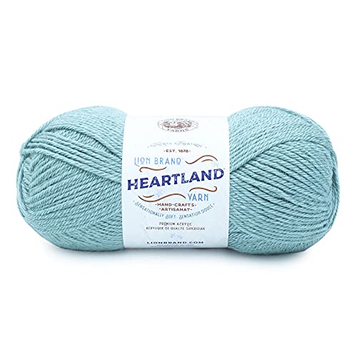 Lion Brand Yarn 136-183 Heartland Garn, Acryl, Congaree, 1 Pack, 142 Gramm von Lion Brand Yarn