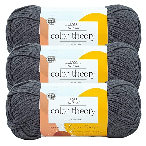 Lion Brand Yarn 2 Zauberstäbe: Color Theory Garn, Thunder von Lion Brand Yarn