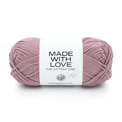 Lion Brand Yarn 3040-140X Tom Daley - The Cottony One Garn, Baumwollmischung, Primrose Hill, 1 Pack von Lion Brand Yarn