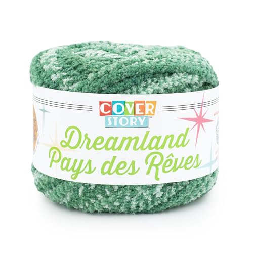 Lion Brand Yarn 564-217AB Titelgeschichte Dreamland Garn, Polyester, Kohl Patch, 1 Pack von Lion Brand Yarn