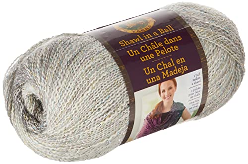 Lion Brand Yarn 828-300 Shawl in a Ball, Om Opal von Lion Brand Yarn