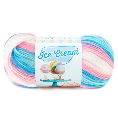 Lion Brand Yarn 923-221 Eiscreme-Garn, Kuchenteig von Lion Brand Yarn