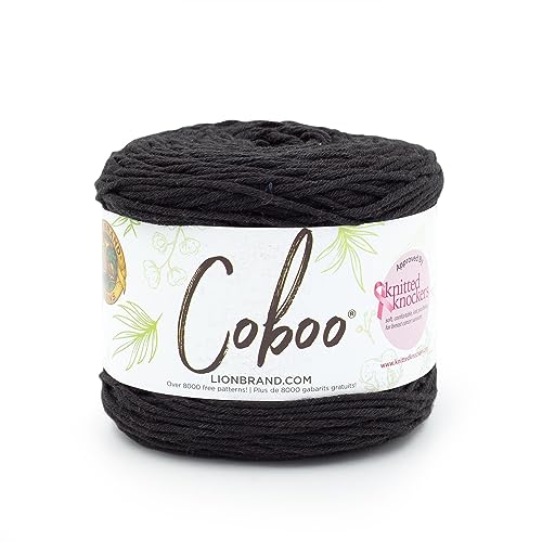 Lion Brand Yarn Coboo Garn, 1 Pack, Kohle von Lion Brand Yarn