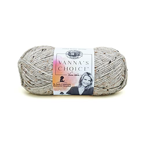 Lion Brand Yarn Company 1-Piece Vanna's Choice Yarn, Grey Marble, Each, 860-401F von Lion Brand Yarn