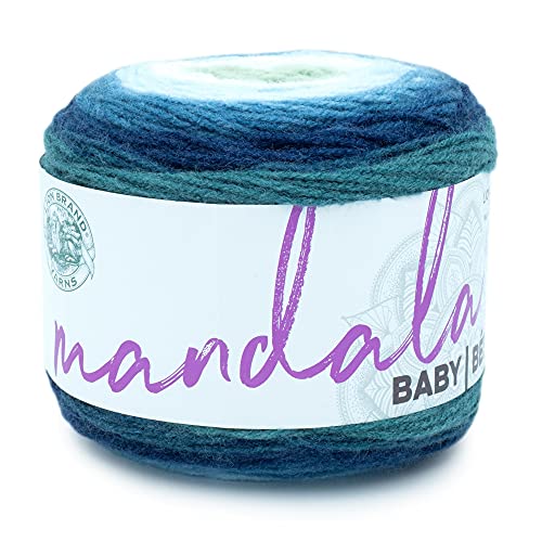 Lion Brand Yarn Company 526-205 Mandala Baby Garn, Echo Caves, One Knäuel von Lion Brand Yarn