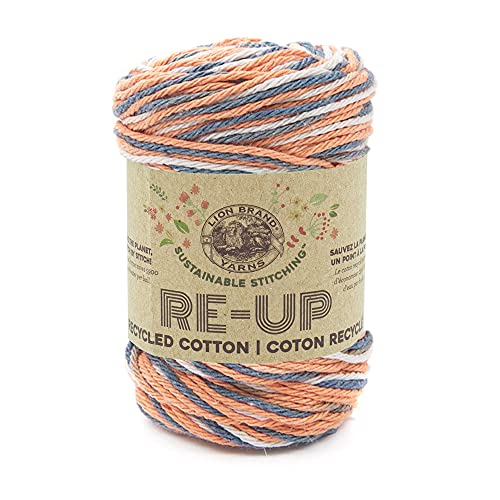 Lion Brand Yarn Company 622504 834-503 Re-Up Garn, Safran, safrangelb, One Skein, 94 meter von Lion Brand Yarn