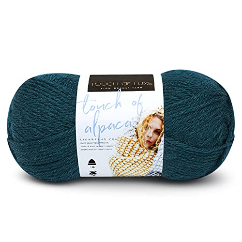 Lion Brand Yarn Company 674–178 Hauch von Alpaka-Garn, Jade, ein Knäuel. von Lion Brand Yarn