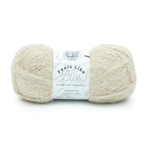 Lion Brand Yarn Fühlt sich an wie Bliss Garn, Sanddollar von Lion Brand Yarn