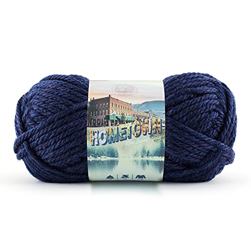 Lion Brand Yarn Garn, Acryl, San Diego Navy, 1 Pack, 74 von Lion Brand Yarn