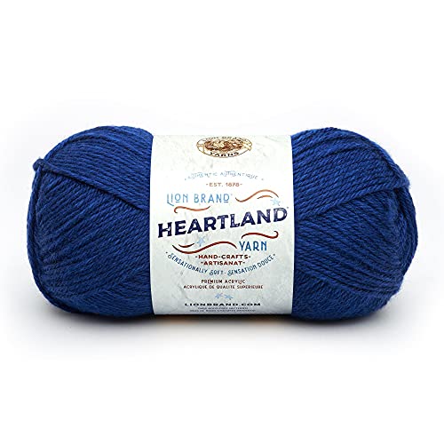 Lion Brand Yarn (1 Skein 136-110BB Yarn, Lake Clark Heartland, sonstiges, 10.89 x 10.89 x 22.95 cm, 230 von Lion Brand Yarn