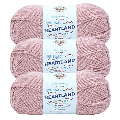 Lion Brand Yarn Heartland Garn zum Häkeln, Stricken und Weben, mehrfarbiges Garn, 3er-Pack, Capitol Reef von Lion Brand Yarn