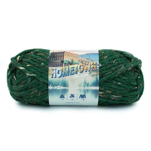 Lion Brand Yarn Hometown Garn, 1er-Pack, Riverdale Tweed von Lion Brand Yarn